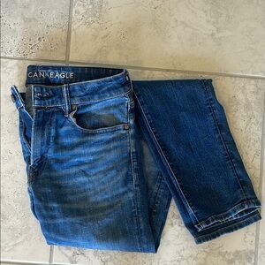 American Eagle Outfitters Men's Denim Slim Straight Jeans